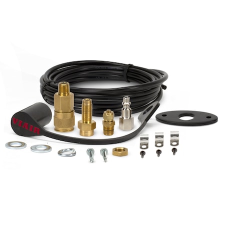 Viair Pro Series Air Source Relocation Kit with Oval Mounting Bracket 90010